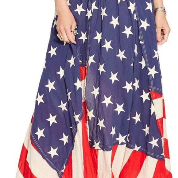 Denim & Supply Ralph Lauren American Flag Maxi Skirt – Size M - Picture 3 of 6